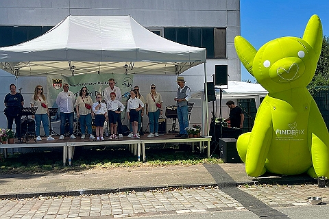 Tierheim 2024-08-11 04  Schützenfest - Am 30. Mai war es wieder soweit, Schützenfest des B.S.V. Duisburg-Wedau. Zum Auftakt das Kinderfest mit Dosenwerfen, Hüpfburg und vieles mehr.