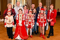 Kuerung 2025- 01-11 092  Jetzt gehts los - Die Kürung der Kinderprinzencrew 2025. Im ausverkauftem Saal des WYNDHAM Hotel Duisburger Hof wurden Prinz Phil II. , Prinzessin Mia I., Hofmarschall Yanick und Pagin Lea gekürt. : DVPJ, Holger II, Kinderprinz Phil II., Prinzessin, Mia I., Prinzessin Mia I., HDK, Duisburg, Karneval, Helau, Tollität, Event, Session 2024, Session 2025, Hauptausschuss, Gemeinschaft, Hauptausschuss Karneval Duisburg, Duisburg ist echt