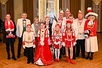 Kuerung 2025- 01-11 096  Jetzt gehts los - Die Kürung der Kinderprinzencrew 2025. Im ausverkauftem Saal des WYNDHAM Hotel Duisburger Hof wurden Prinz Phil II. , Prinzessin Mia I., Hofmarschall Yanick und Pagin Lea gekürt. : DVPJ, Holger II, Kinderprinz Phil II., Prinzessin, Mia I., Prinzessin Mia I., HDK, Duisburg, Karneval, Helau, Tollität, Event, Session 2024, Session 2025, Hauptausschuss, Gemeinschaft, Hauptausschuss Karneval Duisburg, Duisburg ist echt