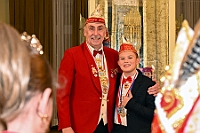 Kuerung 2025- 01-11 099  Jetzt gehts los - Die Kürung der Kinderprinzencrew 2025. Im ausverkauftem Saal des WYNDHAM Hotel Duisburger Hof wurden Prinz Phil II. , Prinzessin Mia I., Hofmarschall Yanick und Pagin Lea gekürt. : DVPJ, Holger II, Kinderprinz Phil II., Prinzessin, Mia I., Prinzessin Mia I., HDK, Duisburg, Karneval, Helau, Tollität, Event, Session 2024, Session 2025, Hauptausschuss, Gemeinschaft, Hauptausschuss Karneval Duisburg, Duisburg ist echt