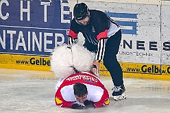 Karneval ONI CE 2025-01-24 61  Karneval ON ICE mit Prinzenwiegen - Das Prinzenwiegen der kleinen wie großen Tollitäten war neu im Programm der dritten Auflage von „Karneval ON ICE“ in der PreZero Rheinlandhalle . Dazu Eislaufen bei karnevalistischem Tönen. Dann wurde  auch noch Eishockey gespielt, Team Karneval gegen Team Rathaus, mit dem Sieg in diesem Jahr für das Team Rathaus. : DVPJ, Prinz, Prinzessin, Pagen, HDK, Duisburg, Karneval, Helau, Tollität, Event, Session 2024, Session 2025, Holger II, Phil II., Mia I., Hauptausschuss, Gemeinschaft, Hauptausschuss Karneval Duisburg, Duisburg ist echt