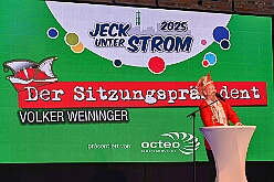 JeckUnterStrom 2025-02-05 32  Erst wir - dann Köln - Der kölsche Karneval gab sich im Kultur- und Bürgerzentrum Duisburg-Süd Steinhof Huckingen e.V. die Klinke in die Hand. Wir, mir Prinz Holger II., vertraten standesgemäß den Duisburger Karneval bei der zweiten Auflage von „Jeck unter Strom“. : DVPJ, Holger II, Kinderprinz Phil II., Prinzessin, Mia I., Prinzessin Mia I., HDK, Duisburg, Karneval, Helau, Tollität, Event, Session 2024, Session 2025, Hauptausschuss, Gemeinschaft, Hauptausschuss Karneval Duisburg, Duisburg ist echt