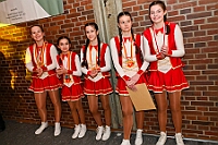 04 Prunks RGLaar2025-03-01 19  Am Nekelsamstag - ein Highlight - Es ist UNSER Tag. Um acht Uhr in der Früh werden mir Böllerschüssen am WYNDHAM Hotel Duisburger Hof geweckt. Gut gefrühstückt fahren wir nach Marxloh. Dort beginnt in diesem Jahr am neuen Tag zur neuen Uhrzeit der Kinderkarnevalszug Richtung Hamborn. Nach dem Umzug noch kurz der Empfang in der Hamborner Sparkassenfiliale und dann gehts noch weiter mit Terminen. Abends dann zum Bordfest der KG Alle Mann an Bord und danach zur Prunksitzung der KG Rot-Gold Laar. : DVPJ, Holger II, Kinderprinz Phil II., Prinzessin, Mia I., Prinzessin Mia I., HDK, Duisburg, Karneval, Helau, Tollität, Event, Session 2024, Session 2025, Hauptausschuss, Gemeinschaft, Hauptausschuss Karneval Duisburg, Duisburg ist echt