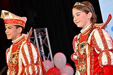 Kuerung Steinhof 2026-01-04 019  Unsere Kürung - Premiere - Im so genannten „Gürzenich“ von Duisburg, dem Steinhof in Huckingen fand am Sonntag, 4. Januar 2026, zum ersten Mal die Kürung einer Kinderprinzencrew statt. Wir sind nun als Prinz Juls I., Prinzessin Aileen I. mit Hofmarschall Sami und Pagin Paula der Stadt Duisburg 2026 inthronisiert. : DVPJ, Holger II, Kinderprinz Phil II., Prinzessin, Mia I., Prinzessin Mia I., HDK, Duisburg, Karneval, Helau, Tollität, Event, Session 2024, Session 2025, Hauptausschuss, Gemeinschaft, Hauptausschuss Karneval Duisburg, Duisburg ist echt