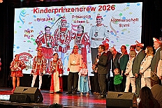 Kuerung Steinhof 2026-01-04 066  Unsere Kürung - Premiere - Im so genannten „Gürzenich“ von Duisburg, dem Steinhof in Huckingen fand am Sonntag, 4. Januar 2026, zum ersten Mal die Kürung einer Kinderprinzencrew statt. Wir sind nun als Prinz Juls I., Prinzessin Aileen I. mit Hofmarschall Sami und Pagin Paula der Stadt Duisburg 2026 inthronisiert. : DVPJ, Holger II, Kinderprinz Phil II., Prinzessin, Mia I., Prinzessin Mia I., HDK, Duisburg, Karneval, Helau, Tollität, Event, Session 2024, Session 2025, Hauptausschuss, Gemeinschaft, Hauptausschuss Karneval Duisburg, Duisburg ist echt