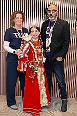 Kuerung Steinhof 2026-01-04 105  Unsere Kürung - Premiere - Im so genannten „Gürzenich“ von Duisburg, dem Steinhof in Huckingen fand am Sonntag, 4. Januar 2026, zum ersten Mal die Kürung einer Kinderprinzencrew statt. Wir sind nun als Prinz Juls I., Prinzessin Aileen I. mit Hofmarschall Sami und Pagin Paula der Stadt Duisburg 2026 inthronisiert. : DVPJ, Holger II, Kinderprinz Phil II., Prinzessin, Mia I., Prinzessin Mia I., HDK, Duisburg, Karneval, Helau, Tollität, Event, Session 2024, Session 2025, Hauptausschuss, Gemeinschaft, Hauptausschuss Karneval Duisburg, Duisburg ist echt