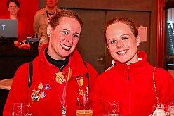 03 Prunks RG Laar 2026- 02-14 19  Samstags Tour, 14. Februar - Nach dem Kinderkarnevalszug hatten wir an diesem Samstag noch 3 Termine. Zuerst waren wir zum Seniorenkarneval im CURATA Haus in Dinslaken Hiesfeld. Am Abend ging es zum letzten Mal bei unseren » Blauen Jungs « auf die Bühne. Und auch zum letzten Mal hieß es Helau bei der KG Rot-Gold Laar. : DVPJ, Toni I, Kinderprinz Juls I., Juls I., Prinzessin, Aileen I., Prinzessin Aileen I., HDK, Duisburg, Karneval, Helau, Tollität, Event, Session 2025, Session 2026, Hauptausschuss, Gemeinschaft, Hauptausschuss Karneval Duisburg, Duisburg ist echt