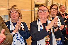 03 Der Empfang 2026- 02-14 05  Unser Tag - ein schöner Tag - Es war 8 Uhr in der Früh als wir am Samstagmorgen, 14. Februar, als wir mit Musik am WYNDHAM Hotel Duisburger Hof geweckt wurden. Danach ging es dann nach Hamborn wo „unser“ Kinderkarnevalszug pünktlich um 11:11 Uhr startete. Zu Mittagszeit gab es dann anschließend eine Empfang für uns und die Teneriffa Delegation. : DVPJ, Toni I, Kinderprinz Juls I., Juls I., Prinzessin, Aileen I., Prinzessin Aileen I., HDK, Duisburg, Karneval, Helau, Tollität, Event, Session 2025, Session 2026, Hauptausschuss, Gemeinschaft, Hauptausschuss Karneval Duisburg, Duisburg ist echt