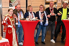 03 Der Empfang 2026- 02-14 17  Unser Tag - ein schöner Tag - Es war 8 Uhr in der Früh als wir am Samstagmorgen, 14. Februar, als wir mit Musik am WYNDHAM Hotel Duisburger Hof geweckt wurden. Danach ging es dann nach Hamborn wo „unser“ Kinderkarnevalszug pünktlich um 11:11 Uhr startete. Zu Mittagszeit gab es dann anschließend eine Empfang für uns und die Teneriffa Delegation. : DVPJ, Toni I, Kinderprinz Juls I., Juls I., Prinzessin, Aileen I., Prinzessin Aileen I., HDK, Duisburg, Karneval, Helau, Tollität, Event, Session 2025, Session 2026, Hauptausschuss, Gemeinschaft, Hauptausschuss Karneval Duisburg, Duisburg ist echt