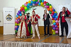 01 KinderpriTerfeen Essesn 2026-01-18 10  Kinderprinzentreffen und Lebenshilfe - Am Sonntagvormittag, 11.11 Uhr, 18.Januar, waren wir in Essen-Bredeney zum Kinderprinzentreffen des Festkomitees Essener Karneval. Von dort ging es in den Steinhof in Huckingen. Hier fand zum 15. Mal die restlos Ausverkaufte Integrative Karnevalssitzung mit Unterstützung des HDK statt.