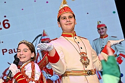 02 LebenshilfeSteinhof 2026-01-18 14  Kinderprinzentreffen und Lebenshilfe - Am Sonntagvormittag, 11.11 Uhr, 18.Januar, waren wir in Essen-Bredeney zum Kinderprinzentreffen des Festkomitees Essener Karneval. Von dort ging es in den Steinhof in Huckingen. Hier fand zum 15. Mal die restlos Ausverkaufte Integrative Karnevalssitzung mit Unterstützung des HDK statt. : DVPJ, no.6207 Press D, Toni I, Kinderprinz Juls I., Juls I., Prinzessin, Aileen I., Prinzessin Aileen I., HDK, Duisburg, Karneval, Helau, Tollität, Event, Session 2025, Session 2026, Hauptausschuss, Gemeinschaft, Hauptausschuss Karneval Duisburg, Duisburg ist echt